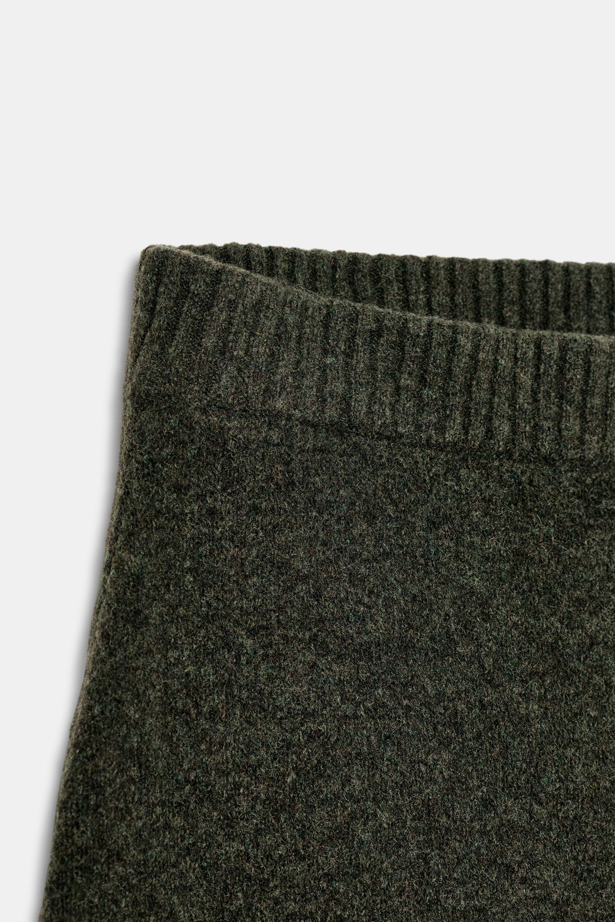 SOFT-TOUCH KNIT MIDI SKIRT